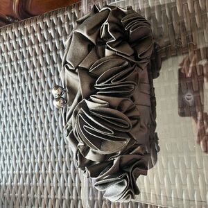 Miztique Black Sculptural Clutch